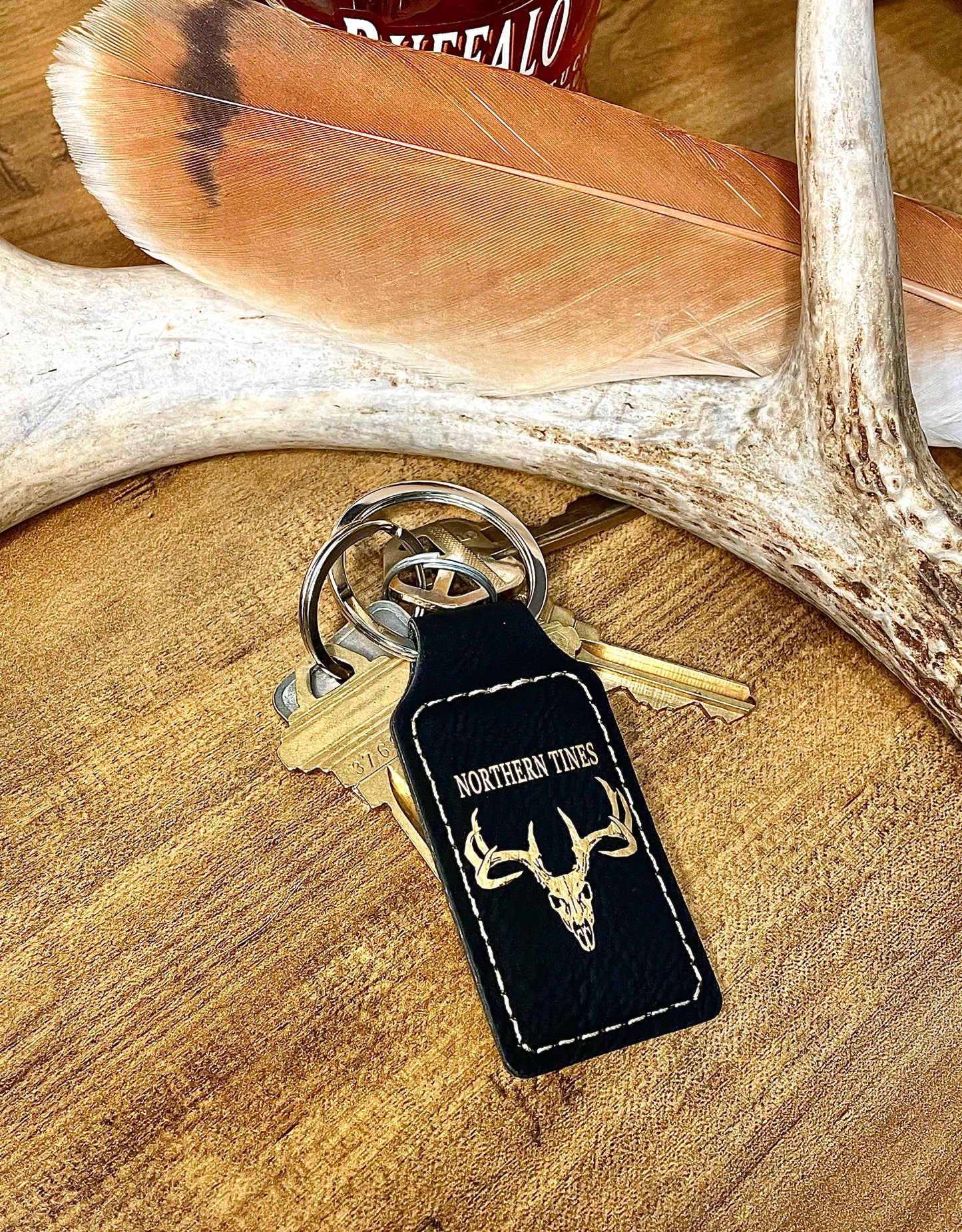 Northern Tines Genesis Keyring: Unleash Your Hunting Spirit